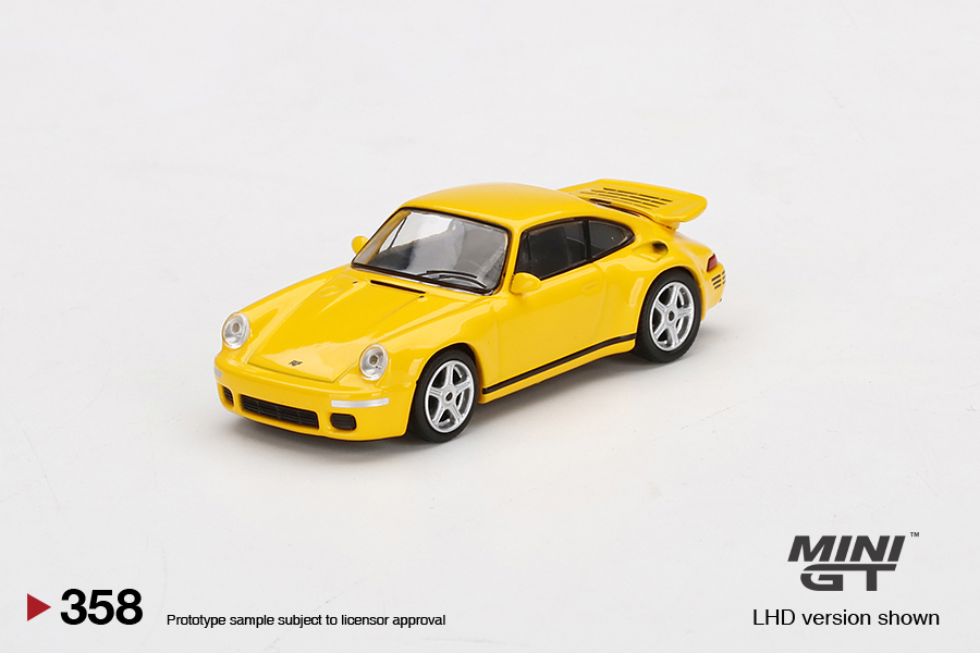 MINIGT - 358 - RUF CTR Anniversary Blossom Yellow